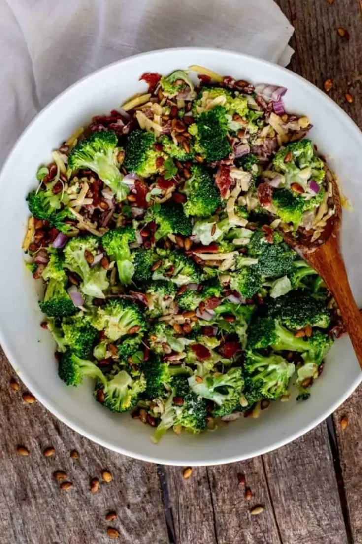 Pumpkin Seed Broccoli Salad
